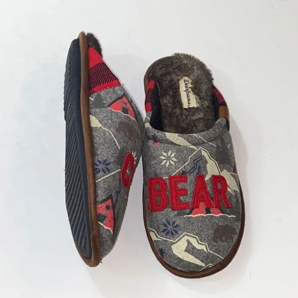 New Dearfoarms Com Cozy Bear Unixes Shoes Slippers Size Men 7-8 Women 9-10